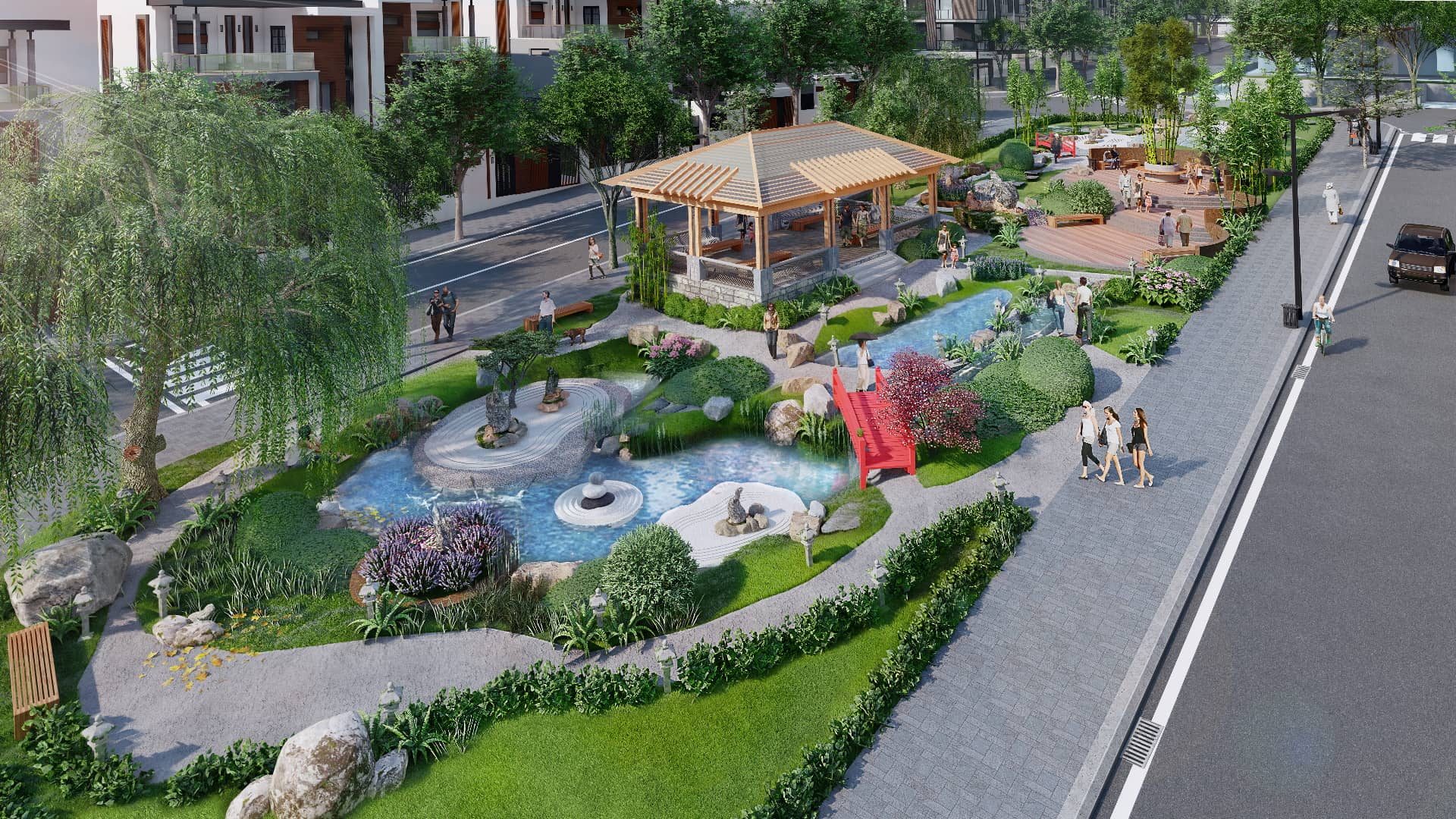 Takara Residence – Nơi an cư lý tưởng sống chuẩn phong cách Nhật 1 TAKARA Cong Vien Santoso